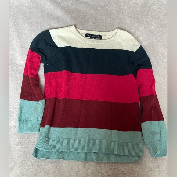 French Connection Striped Sweater Size 5-6 - Picture 1 of 4